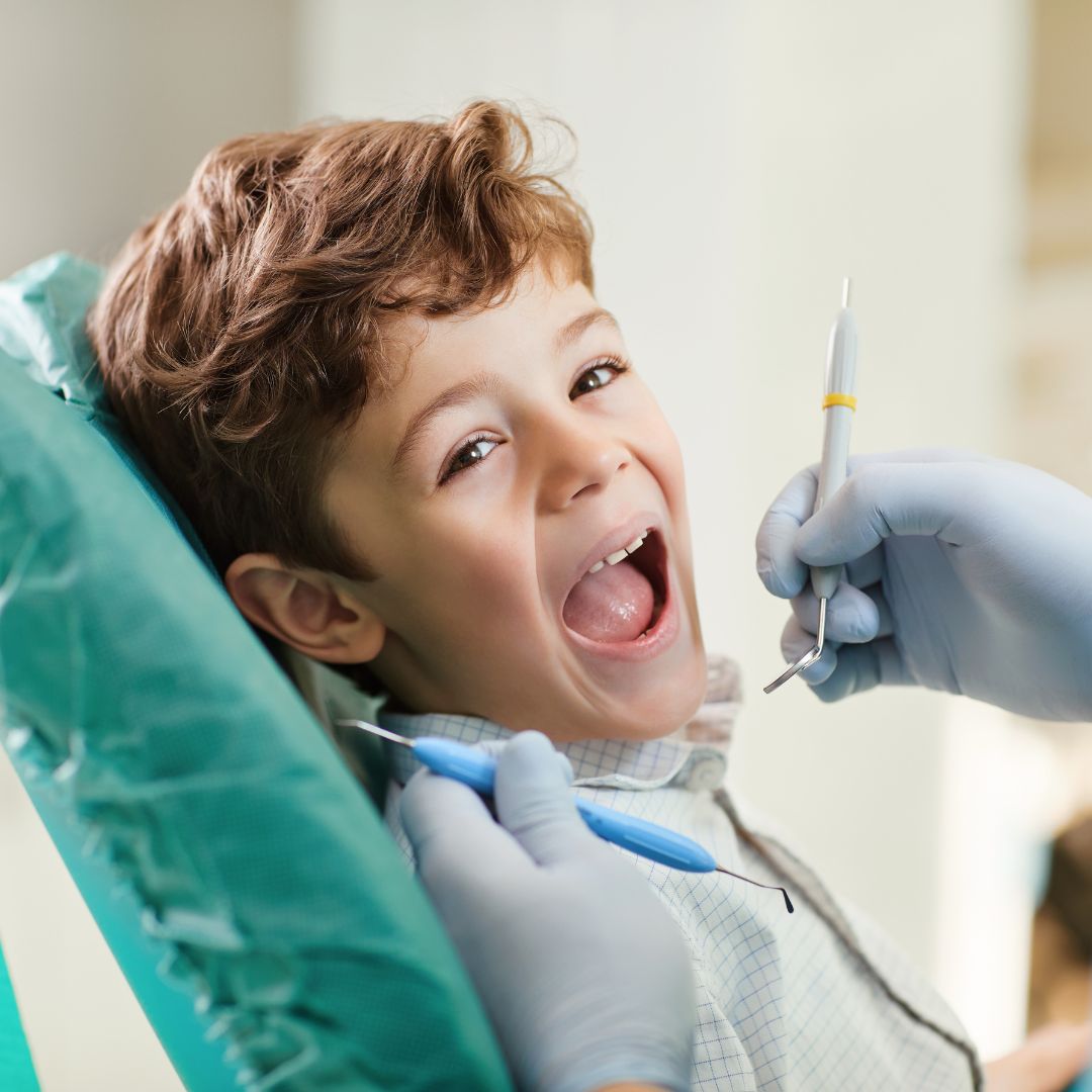 Dentální hygiena pro děti v Medical Institut Care, s.r.o. v plzni.